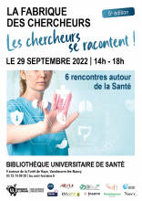 5e édition de la Fabrique des chercheurs à la BU Santé