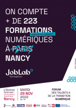 JobLab - Forum des talents & de la transition numérique à Nancy