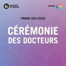 Cérémonie des docteurs 2022 Cérémonie des docteurs 2022