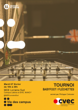 Tournoi babyfoot et fléchettes