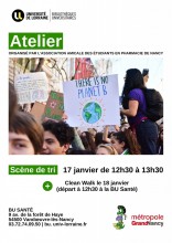 Scène de tri à la BU Santé