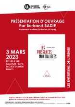 Entretien de l'IRENEE - Bertrand BADIE