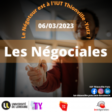 Négociales à l'IUT de THIONVILLE-YUTZ