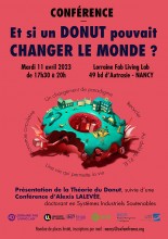Conférence au LF2L Et si un donut pouvait changer le monde