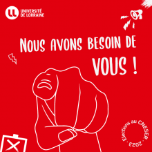 Elections du CNESER - Appel aux volontaires ! Elections du CNESER - Appel aux volontaires !