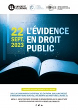 L'évidence en droit public