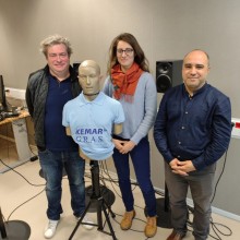 L’équipe de recherche du LEMTA est composée de Joël Ducourneau – professeur, de Balbine Maillou et d’Adil Faiz – maîtres de conférences (de gauche à droite). L’équipe de recherche du LEMTA est composée de Joël Ducourneau – professeur, de Balbine Maillou et d’Adil Faiz – maîtres de conférences (de gauche à droite).