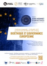Chaire Jean MONNET EUBioethics Bioéthique et gouvernance européenne