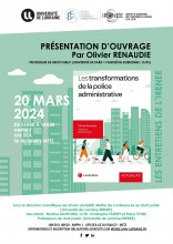 [Entretien de l'IRENEE] Les transformations de la police administrative