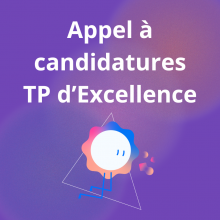 Appel à Candidatures pour les TP d'Excellence ORION Appel à Candidatures pour les TP d'Excellence ORION