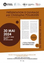 [Entretien de l'IRENEE] Le totalitarisme informatique