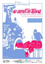 Au chevet du travail. Les enjeux de la santé au travail affiche FISO 2024