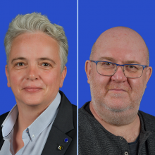 Hélène Boulanger et Yves Cardellini Hélène Boulanger et Yves Cardellini