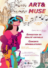 Art&Muse - Exposition en réalité virtuelle et concerts déambulatoires