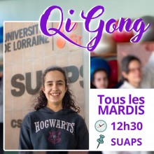 Atelier Qi Gong au SUAPS Héléna et le Qi-Gong
