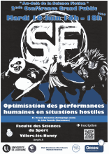 Conférence – Optimisation des performances humaines en situations hostiles | Cycle "Au-delà de la Science-Fiction" (10 juin 2025, UFR STAPS Nancy)