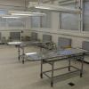 Civières utilisées pour présenter des pièces anatomiques préparées pour la dissection