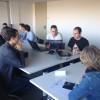 Les étudiants lors de la justification de leur interface Homme-Machine