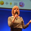 Mathilde Cazot lors de son exposé