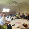 Les partenaires de RED WoLF à Montbéliard dans un des sites pilotes du projet