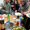 Repas convivial autour des spécialités culinaires des pays d'origine des étudiants Repas convivial autour des spécialités culinaires des pays d'origine des étudiants