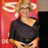 Hélène Fischer et sa médaille Hélène Fischer et sa médaille