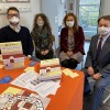 De gauche à droite :  Daniel Fischer, formateur d'histoire et géographie, Nathalie Broc, formatrice de français, Florence Soriano-Gafiuk, directrice du site de Sarreguemines de l'INSPE de Lorraine, et Christophe Salin, sous-préfet de Sarreguemines De gauche à droite :  Daniel Fischer, formateur d'histoire et géographie, Nathalie Broc, formatrice de français, Florence Soriano-Gafiuk, directrice du site de Sarreguemines de l'INSPE de Lorraine, et Christophe Salin, sous-préfet de Sarreguemines