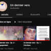 Compte YouTube de Un dernier vers Compte YouTube de Un dernier vers