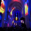 Spectacle son et lumière à l'église Saint Martin - création M. Damien Fontaine