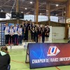 Podium des CFU - relais mixte sprint Podium des CFU - relais mixte sprint