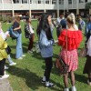 Les étudiants du DéFLE visitent le campus Les étudiants du DéFLE visitent le campus