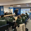 Les étudiants en 3ème année de Licence Management du Sport de L’UFR STAPS de Nancy découvrent les coulisses de Décathlon Houdemont. Les étudiants en 3ème année de Licence Management du Sport de L’UFR STAPS de Nancy découvrent les coulisses de Décathlon Houdemont.