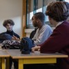 Mahamat Adoum, étudiant en BUT2 GEII, présente son alternance aux étudiants de BUT1. Mahamat Adoum, étudiant en BUT2 GEII, présente son alternance aux étudiants de BUT1.