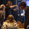 Les étudiants vérifient les captures de leurs animations. Les étudiants vérifient les captures de leurs animations.