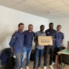 Remise d'ordinateur par la Fondation Boulanger à un étudiant Remise d'ordinateur par la Fondation Boulanger à un étudiant