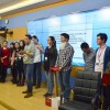 Les doctorants français et chinois à l’université de Wuhan.