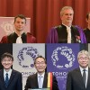 Cérémonie DHC de Hideo Ohno, président de l'université de Tohoku Cérémonie DHC de Hideo Ohno, président de l'université de Tohoku