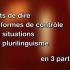 Vignette du titre "Arts de dire et formes de contrôle en situations de plurilinguisme"