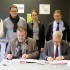 P. Mutzenhardt (Psdt UL) / S. Chagnard (Directeur régional DRAAF) Et, de gauche à droite : Florent Flamion (Chef de pôle SRFD DRAAF Grand Est), Stéphane creusot (DFOIP-UL),Véronique Chloup (SD OIP-UL), Max Louette (Chef SRFD DRAAF Grand Est), Lina Melillo (Déléguée régionale adjointe ONISEP Grand Est)  P. Mutzenhardt (Psdt UL) / S. Chagnard (Directeur régional DRAAF) Et, de gauche à droite : Florent Flamion (Chef de pôle SRFD DRAAF Grand Est), Stéphane creusot (DFOIP-UL),Véronique Chloup (SD OIP-UL), Max Louette (Chef SRFD DRAAF Grand Est), Lina Melillo (Déléguée régionale adjointe ONISEP Grand Est)