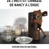 Affiche de l'exposition : "De l’Institut Chimique de Nancy à l’ENSIC"- BU ingénieurs ENSIC
