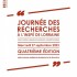 Affiche de la journée des recherches de l'INSPE de Lorraine
