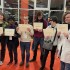 Remise des prix aux étudiants présents Photo des M2 IHM venus présentés le projet