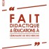 image conférence fait didactique et éducation à virginie piot